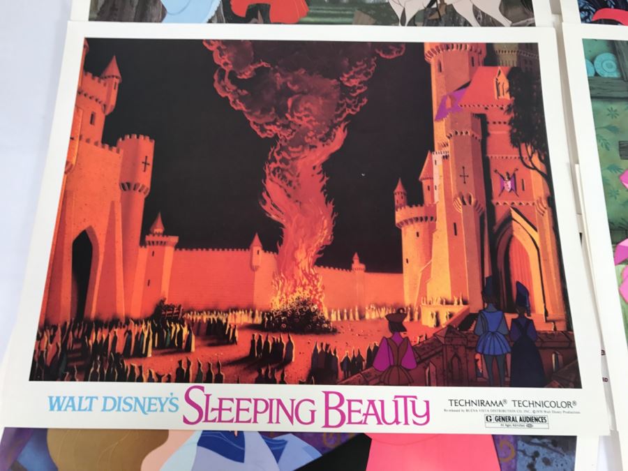 Vintage 1970 (8) Full Color 11x14 Scenes From Walt Disney's Sleeping Beauty [Photo 10]