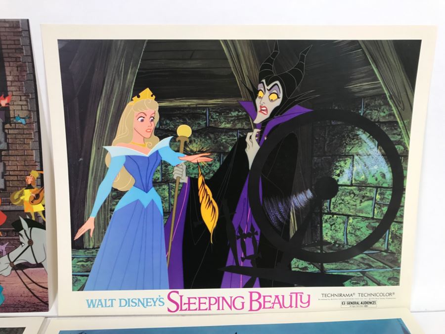 Vintage 1970 (8) Full Color 11x14 Scenes From Walt Disney's Sleeping Beauty [Photo 5]