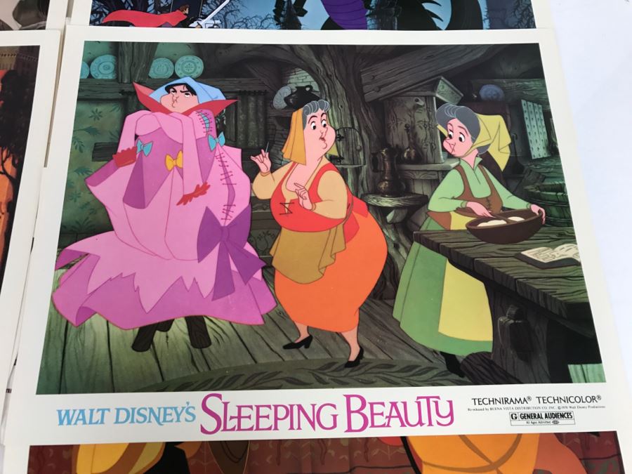 Vintage 1970 (8) Full Color 11x14 Scenes From Walt Disney's Sleeping Beauty [Photo 11]