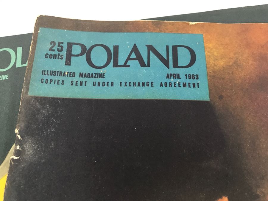 Set Of 8 Vintage POLAND Illustrated Magazines 1960-1965 Lots Of Modern Art Pictures And Articles [Photo 23]