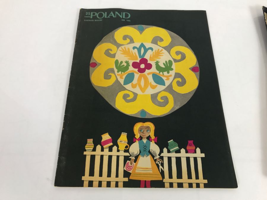 Set Of 8 Vintage POLAND Illustrated Magazines 1960-1965 Lots Of Modern ...