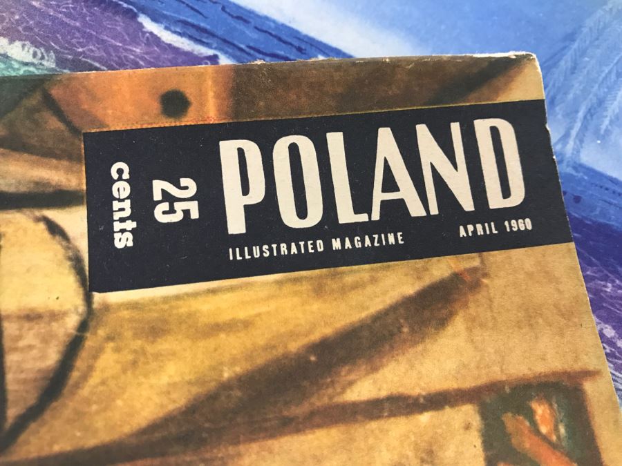 Set Of 8 Vintage POLAND Illustrated Magazines 1960-1965 Lots Of Modern Art Pictures And Articles [Photo 8]
