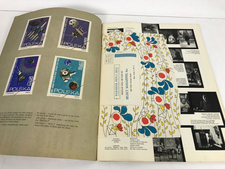 Set Of 8 Vintage POLAND Illustrated Magazines 1960-1965 Lots Of Modern Art Pictures And Articles [Photo 26]