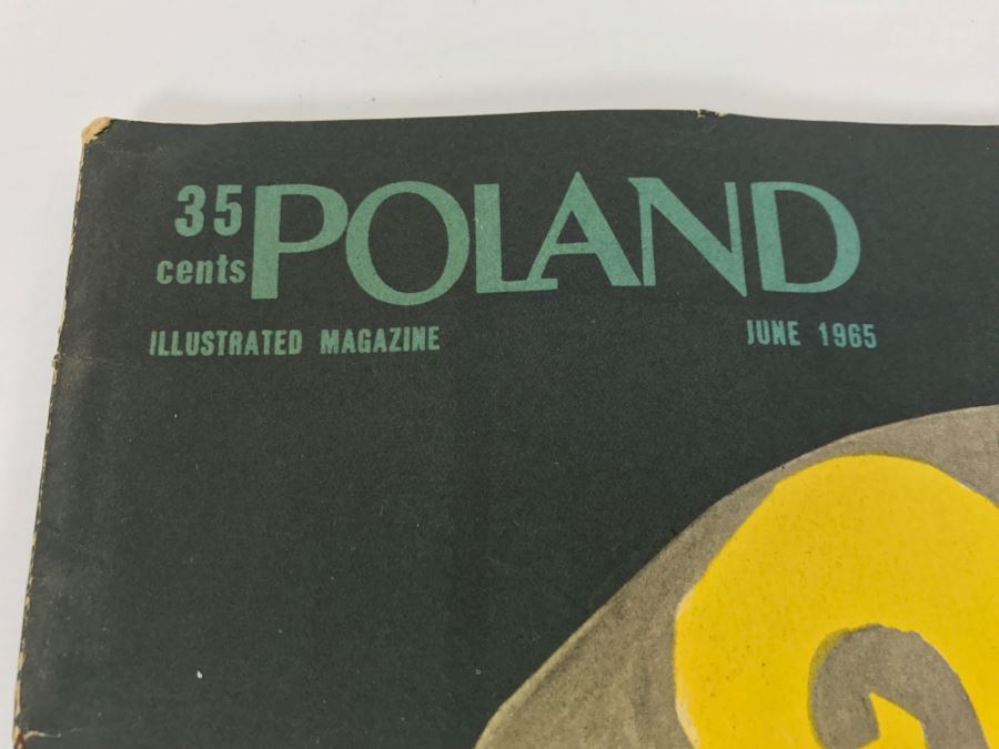 Set Of 8 Vintage POLAND Illustrated Magazines 1960-1965 Lots Of Modern Art Pictures And Articles [Photo 25]