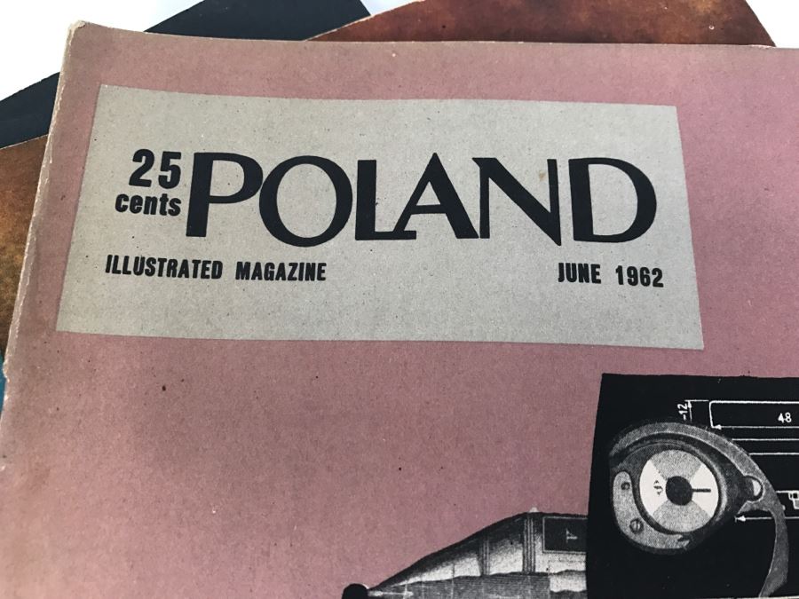 Set Of 8 Vintage POLAND Illustrated Magazines 1960-1965 Lots Of Modern Art Pictures And Articles [Photo 20]