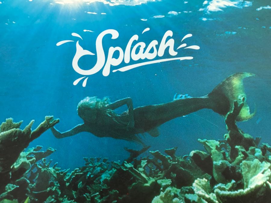 Various Ephemeral Items From The 1983/84 Movie 'Splash' Touchstone Films Including Ticket For Advanced Screening Tom Hanks, Daryl Hannah [Photo 5]