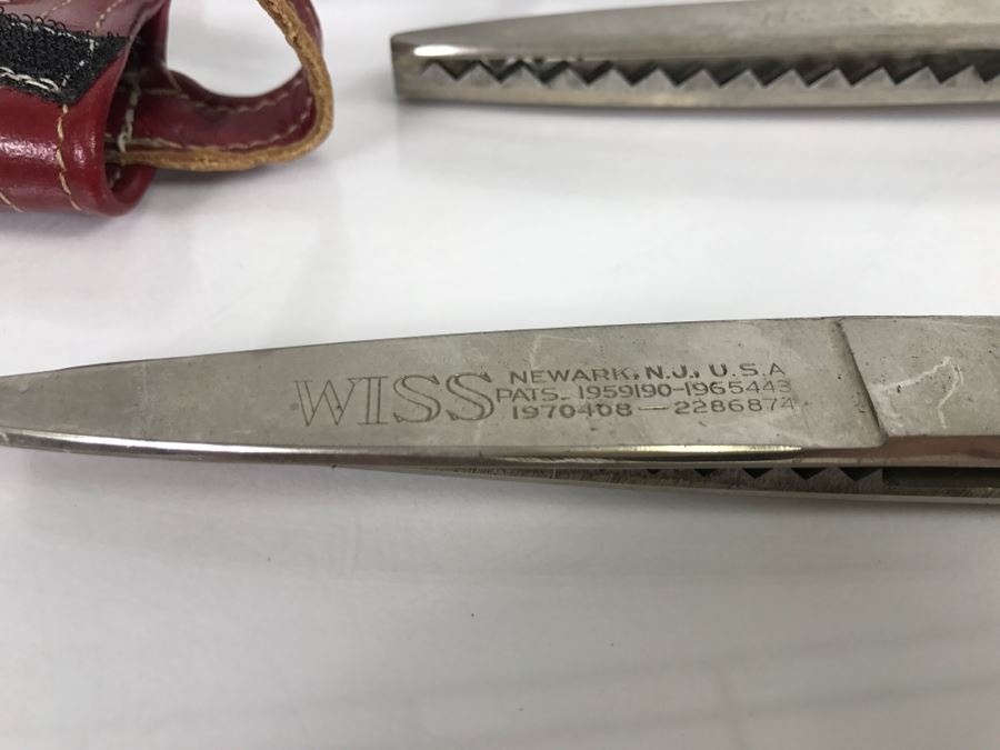 Various Industrial Seamstress Scissors Mostly WISS From Hollywood Wardrobe Designer I Love Lucy [Photo 4]