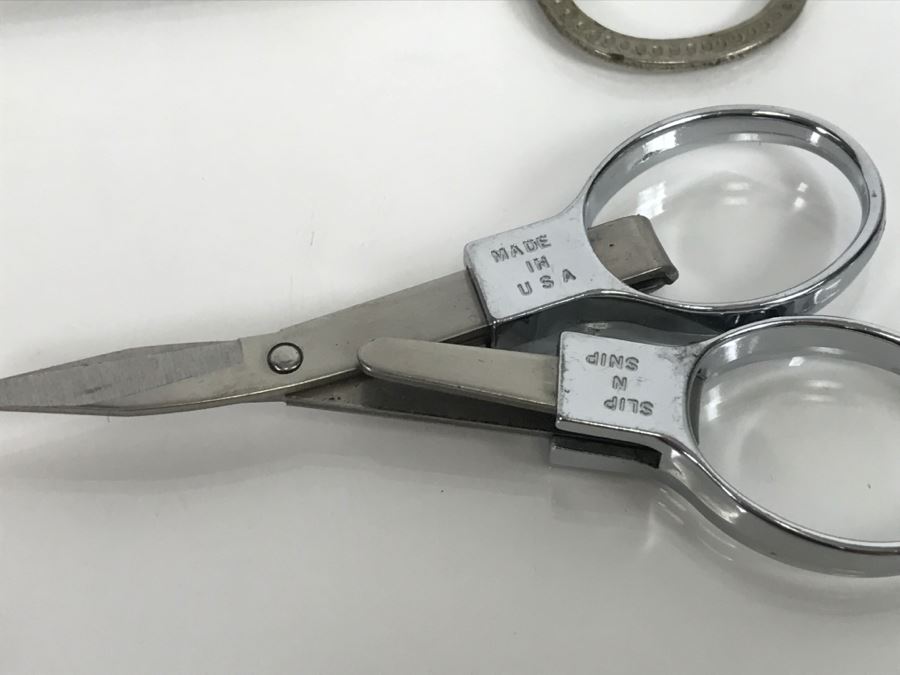 Various Industrial Seamstress Scissors Mostly WISS From Hollywood Wardrobe Designer I Love Lucy [Photo 13]