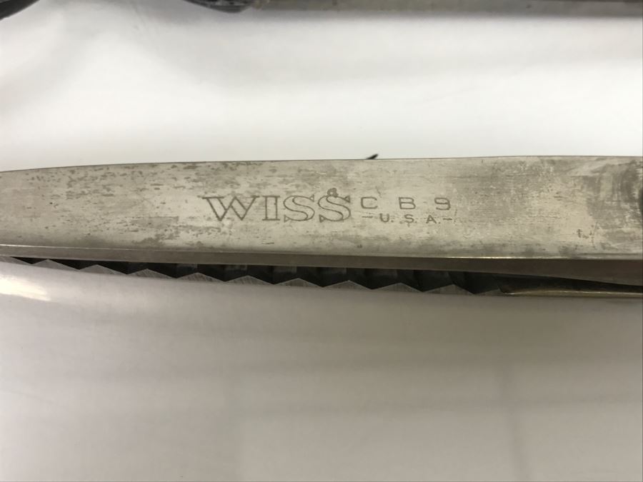 Various Industrial Seamstress Scissors Mostly WISS From Hollywood Wardrobe Designer I Love Lucy [Photo 6]