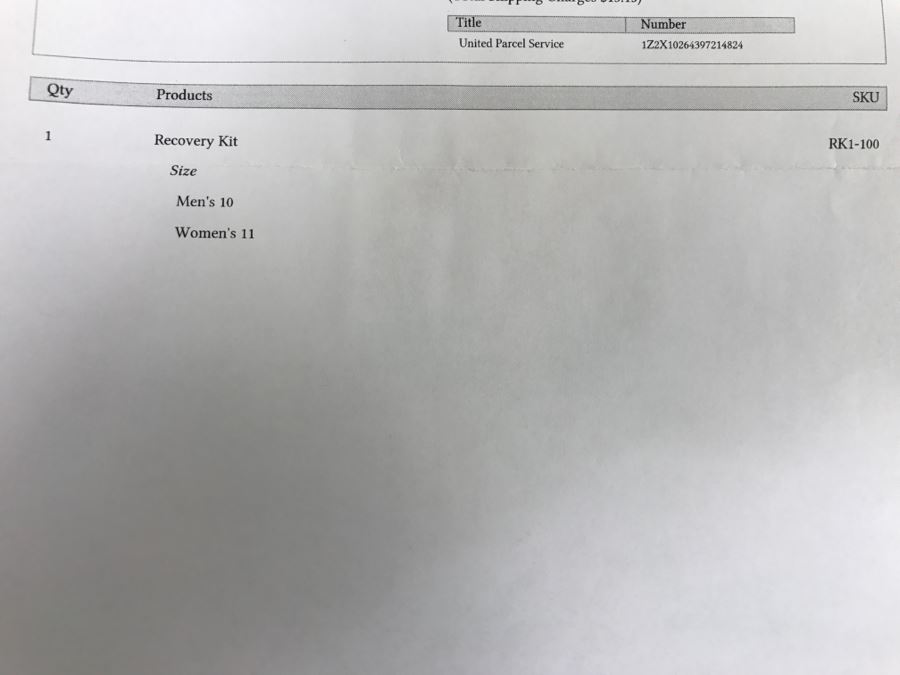 Footbeat Recovery Kit Size Mens 10 Therapy Shoes In Box RK1-100 Like New By Avex Retails For $450 [Photo 5]