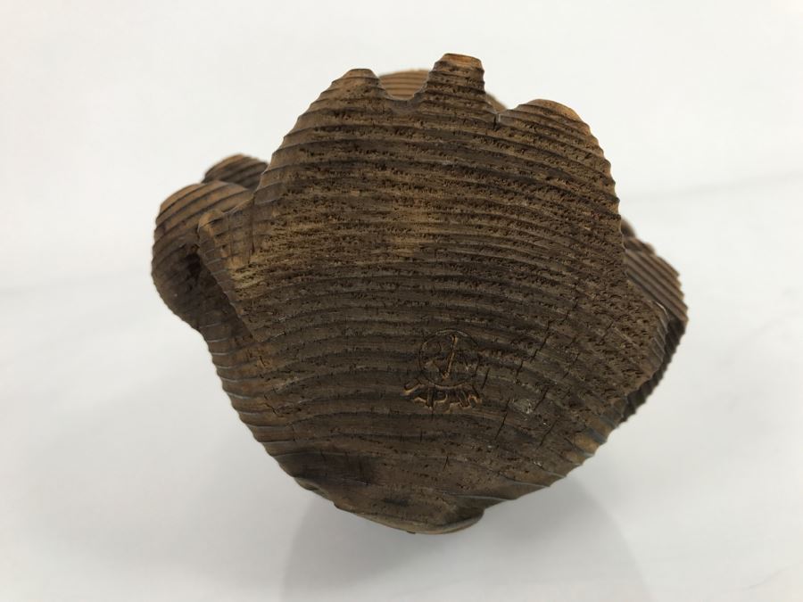 Signed Japanese Wooden Carved Bear 6' Tall [Photo 10]