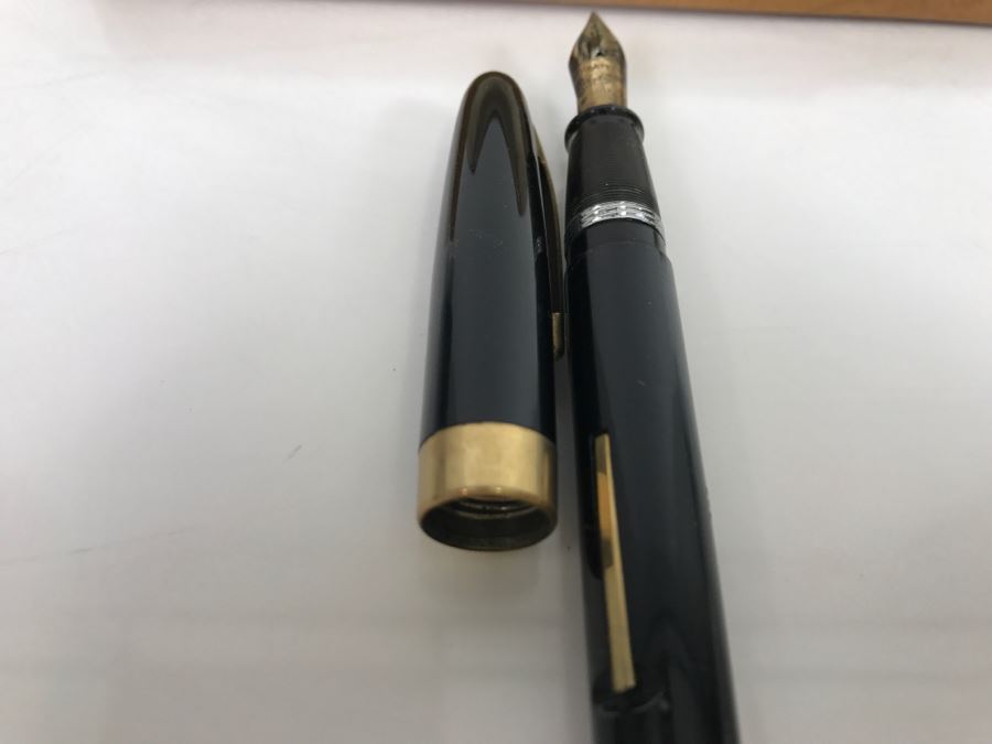 Vintage Sheaffer 14k Gold Fountain Pen With Box [Photo 6]