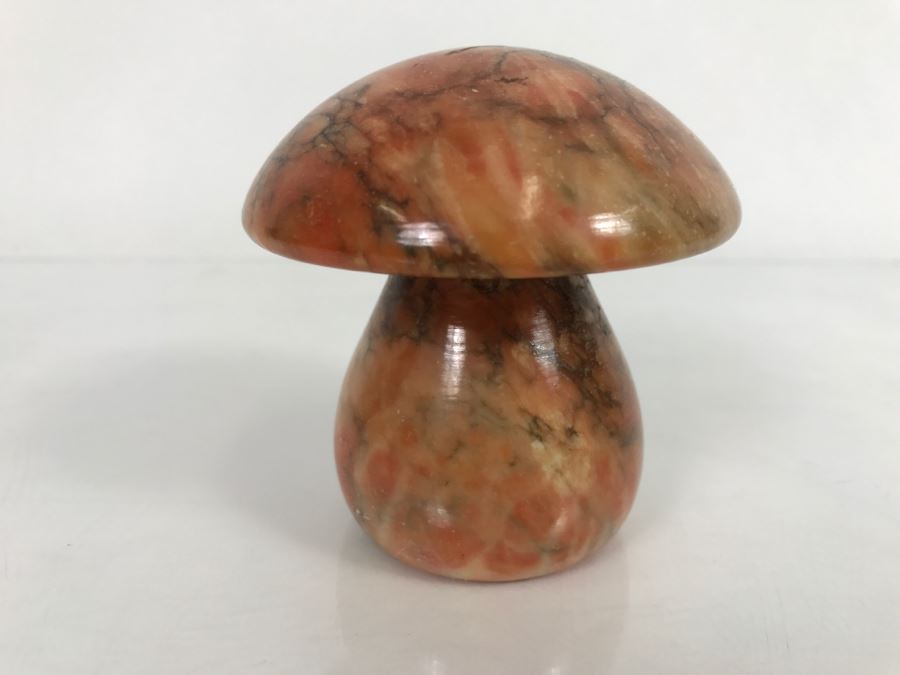 Vintage Polished Stone Mushroom 3.25'H [Photo 2]