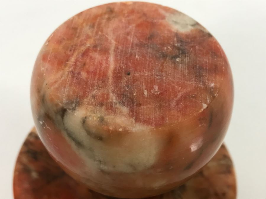 Vintage Polished Stone Mushroom 3.25'H [Photo 7]