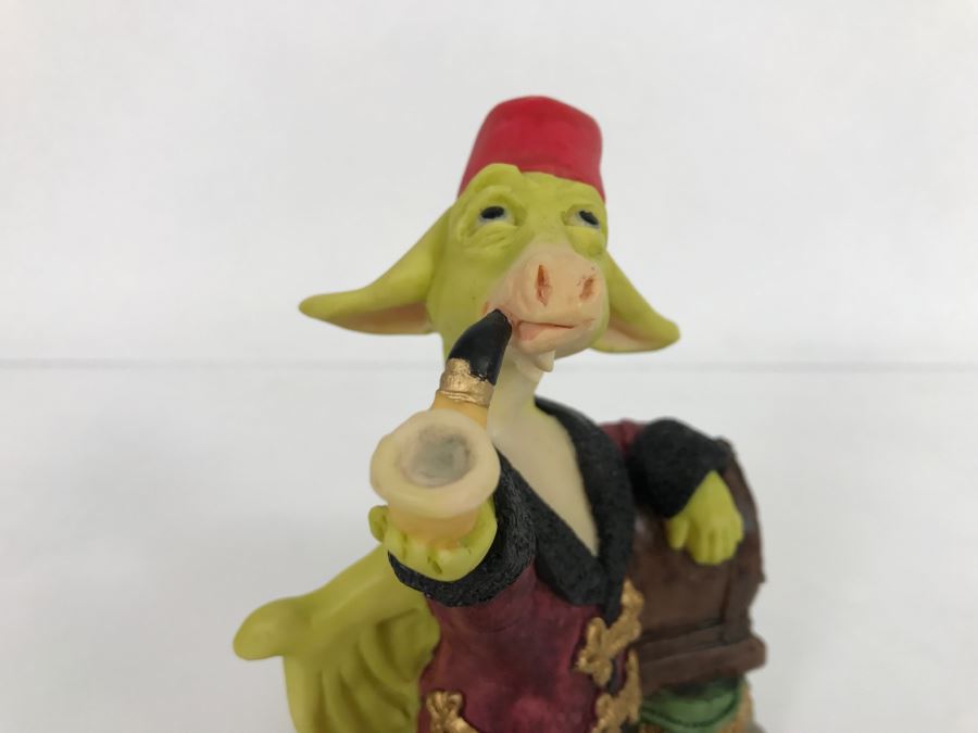 Whimsical World Of Pocket Dragons - Classical Dragon - 1995 Real Musgrave - Handmade For Flambro Exclusive USA Distributor [MV $80-$100] [Photo 4]