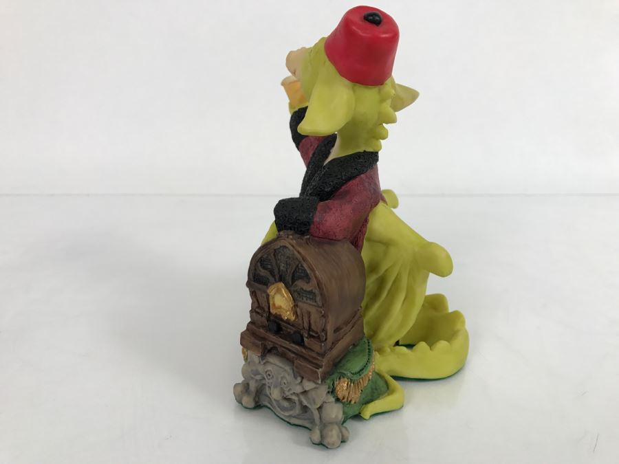 Whimsical World Of Pocket Dragons - Classical Dragon - 1995 Real Musgrave - Handmade For Flambro Exclusive USA Distributor [MV $80-$100] [Photo 7]