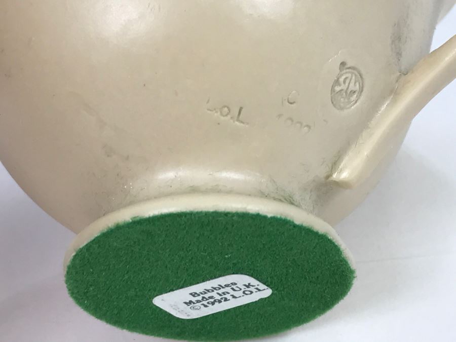 Hand Signed By Real Musgrave Pocket Dragons Figurine - Whimsical World Of Pocket Dragons - Bubbles - 1992 LOL - Made in UK [MV $125-$160] [Photo 11]