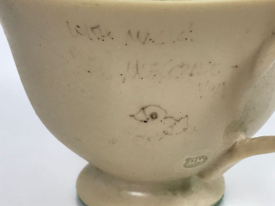 Hand Signed By Real Musgrave Pocket Dragons Figurine - Whimsical World Of Pocket Dragons - Bubbles - 1992 LOL - Made in UK [MV $125-$160] [Photo 10]