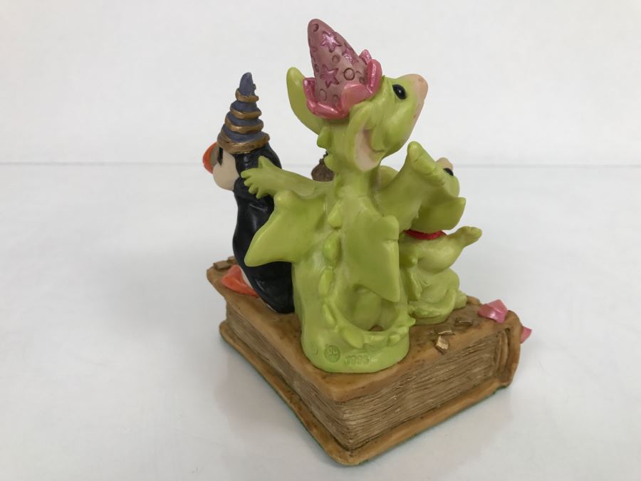 Whimsical World Of Pocket Dragons - Pocket Dragons And Friends Collectors Club - Collectors Special - Party Time - 1995 Real Musgrave, CWAL/CWSL - Hand Made in UK [MV $140-$180] [Photo 6]