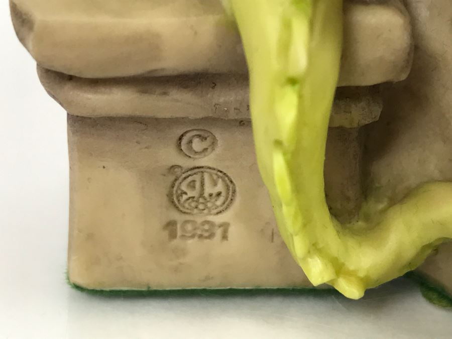 Hand Signed By Real Musgrave Pocket Dragon Figurine 1/94 - Whimsical World Of Pocket Dragons - Friends - 1990 LOL - Hand Made in UK [MV $80-$100] [Photo 7]