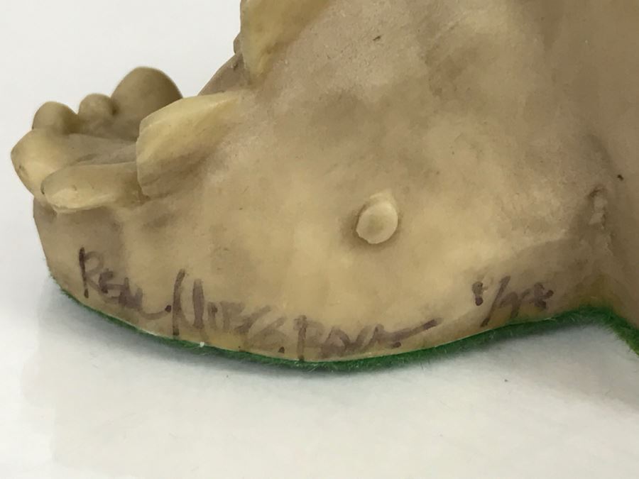 Hand Signed By Real Musgrave Pocket Dragon Figurine 1/94 - Whimsical World Of Pocket Dragons - Friends - 1990 LOL - Hand Made in UK [MV $80-$100] [Photo 10]