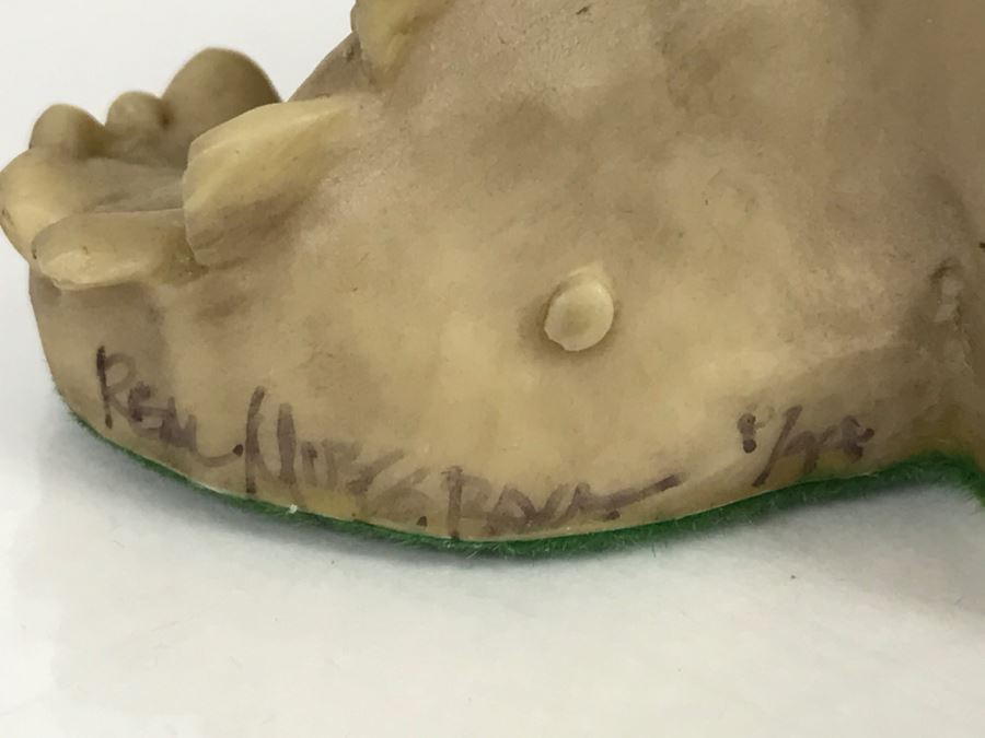 Hand Signed By Real Musgrave Pocket Dragon Figurine 1/94 - Whimsical World Of Pocket Dragons - Friends - 1990 LOL - Hand Made in UK [MV $80-$100] [Photo 9]