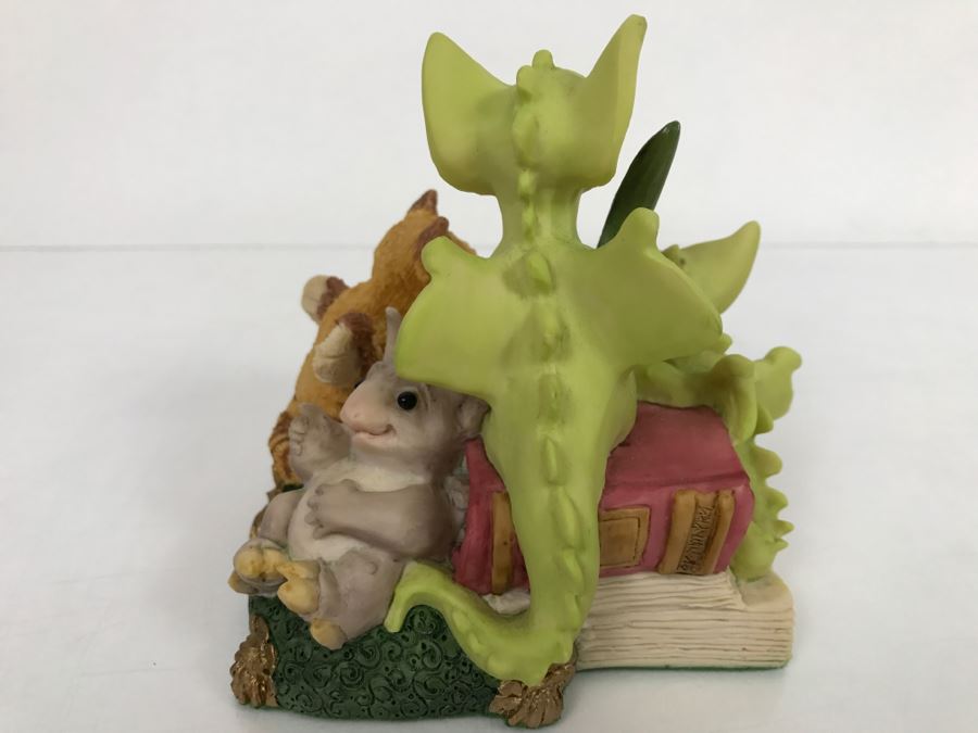 Whimsical World Of Pocket Dragons - Pocket Dragons And Friends Collectors Club - Collectors Special - Looking For The Right Words - 1996 Real Musgrave, CWSL, - Made in UK [MV $100-$130] [Photo 8]