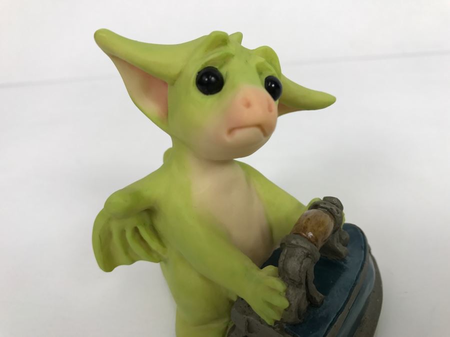 Whimsical World Of Pocket Dragons - De…Pressing - 1995 Real Musgrave/CWAL/CWSL - Handmade For Flambro Exclusive USA Distributor [MV $20-$30] [Photo 5]