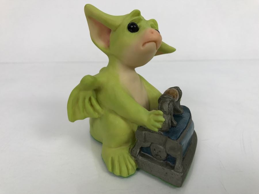 Whimsical World Of Pocket Dragons - De…Pressing - 1995 Real Musgrave/CWAL/CWSL - Handmade For Flambro Exclusive USA Distributor [MV $20-$30] [Photo 4]