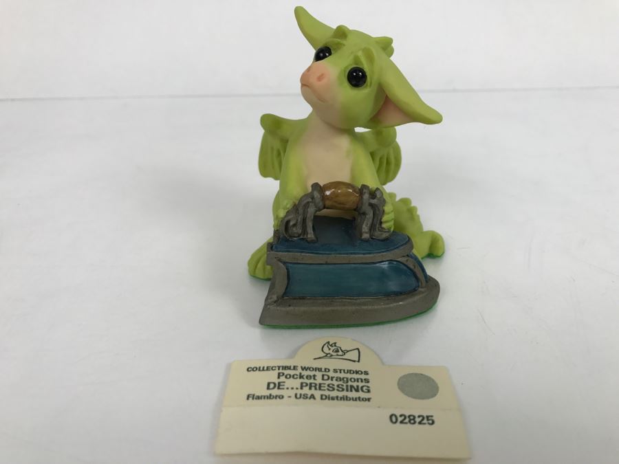 Whimsical World Of Pocket Dragons - De…Pressing - 1995 Real Musgrave/CWAL/CWSL - Handmade For Flambro Exclusive USA Distributor [MV $20-$30] [Photo 1]