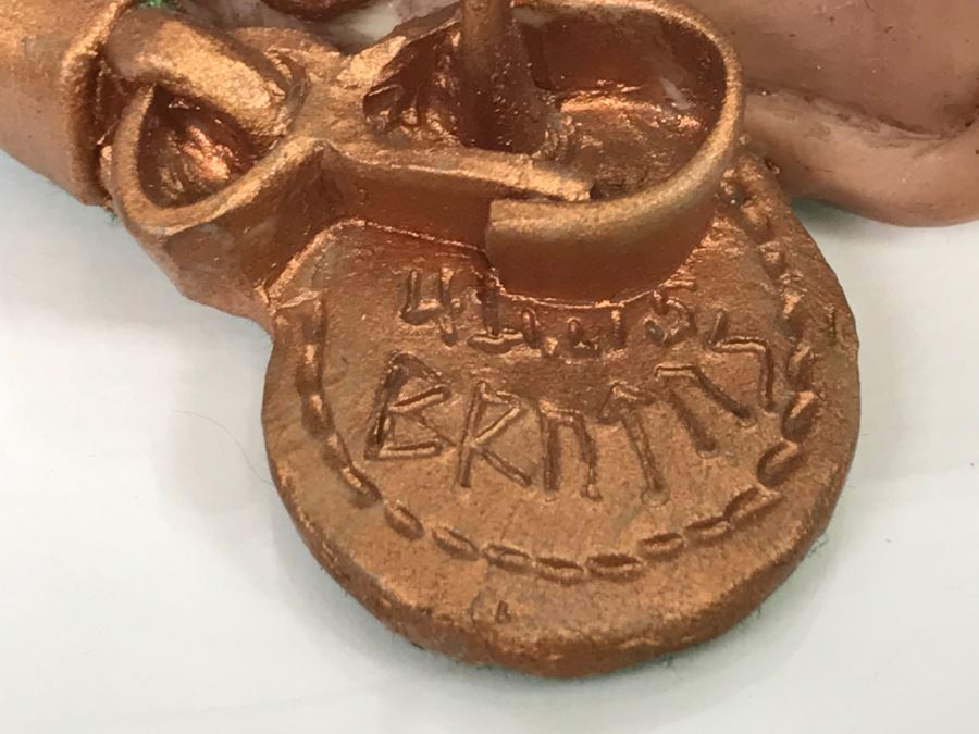 Hand Signed By Real Musgrave Pocket Dragon Figurine 4/91 - Whimsical World Of Pocket Dragons - Walkies?  - 1989 - Lilliput Lane Land Of Legend Limited - Hand Made in UK [MV $300-$400 Unsigned] [Photo 12]