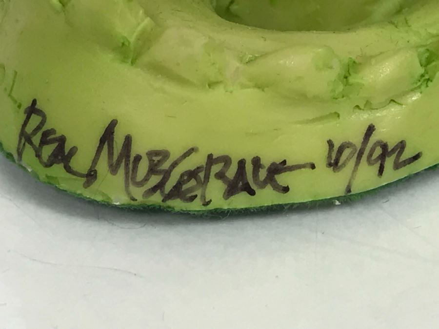 Hand Signed By Real Musgrave Pocket Dragons Figurine 10/92 - Whimsical World Of Pocket Dragons - I Didn’t Mean To... - 1991 LOL [MV $35-$45 Unsigned] [Photo 14]