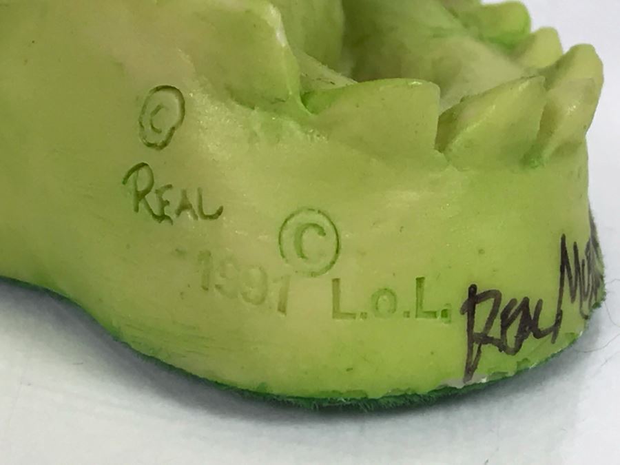 Hand Signed By Real Musgrave Pocket Dragons Figurine 10/92 - Whimsical World Of Pocket Dragons - I Didn’t Mean To... - 1991 LOL [MV $35-$45 Unsigned] [Photo 8]