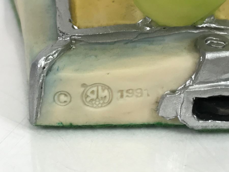 Hand Signed By Real Musgrave Pocket Dragon Figurine 1/94 - Whimsical World Of Pocket Dragons - Scales Of Injustice - 1991 LOL - Hand Made in UK [MV $80-$110] [Photo 9]