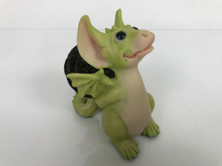 Hand Signed By Real Musgrave 4/91 - Whimsical World Of Pocket Dragons - What Cookie - 1989 LLLLL - Copyright RM [Photo 4]