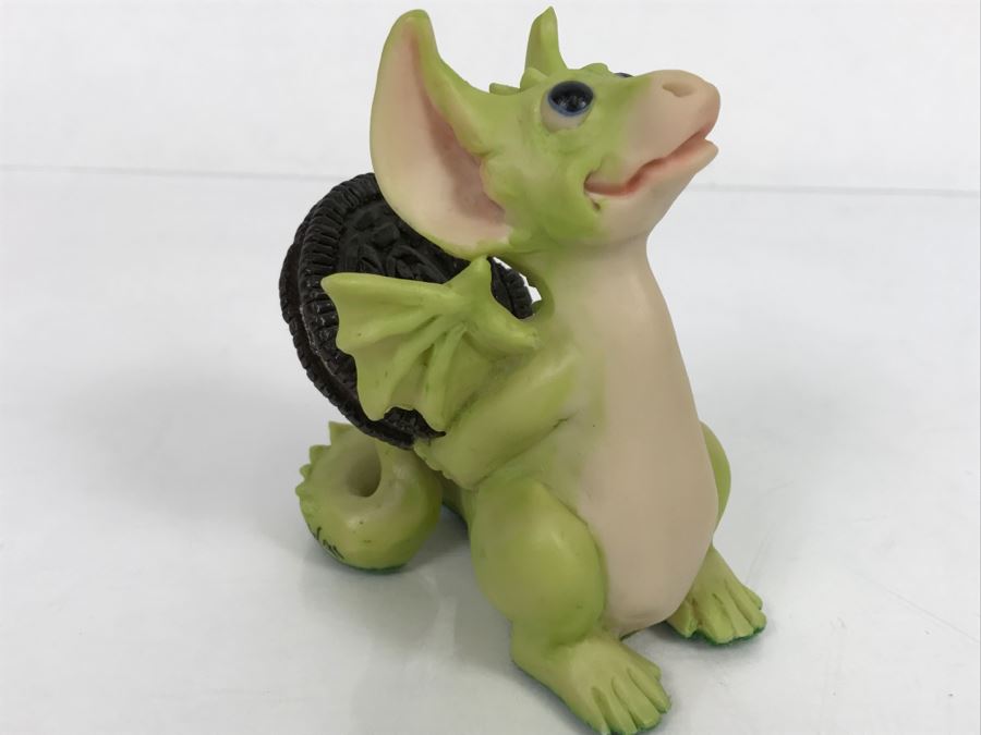 Hand Signed By Real Musgrave 4/91 - Whimsical World Of Pocket Dragons - What Cookie - 1989 LLLLL - Copyright RM [Photo 14]