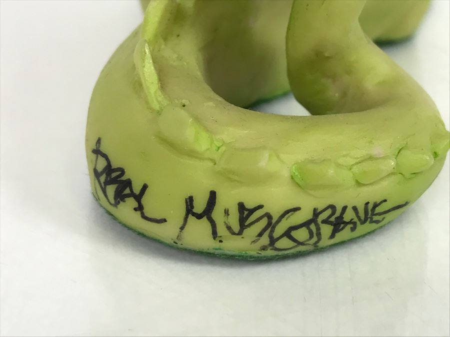 Hand Signed By Real Musgrave 4/91 - Whimsical World Of Pocket Dragons - What Cookie - 1989 LLLLL - Copyright RM [Photo 10]