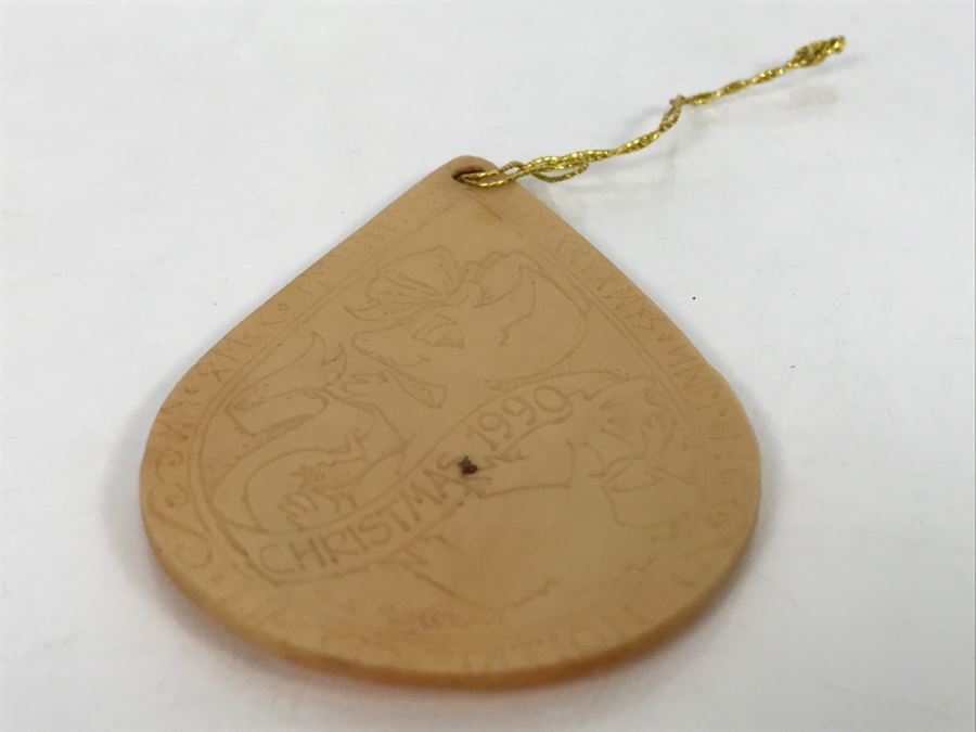 Hand Signed By Real Musgrave 10/92 - Whimsical World Of Pocket Dragons - Putting Me On The Tree - Edition Limited to 5000 - 1990 LLLLL - Made In UK [MV $180-$250 Unsigned] [Photo 18]