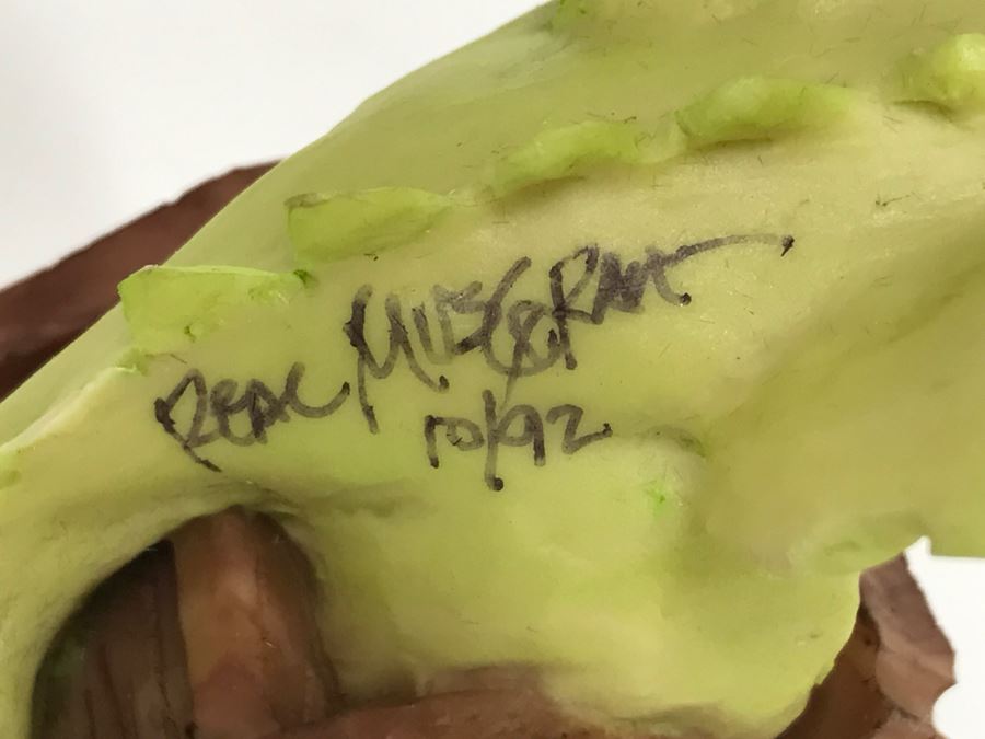 Hand Signed By Real Musgrave 10/92 - Whimsical World Of Pocket Dragons - Putting Me On The Tree - Edition Limited to 5000 - 1990 LLLLL - Made In UK [MV $180-$250 Unsigned] [Photo 8]