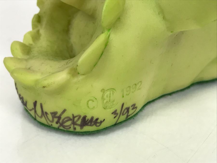 Hand Signed By Real Musgrave 3/93 - Whimsical World Of Pocket Dragons - Pocket Dragons And Friends Collectors Club - Complimentary Joining Piece - The Key to My Heart - 1992 Real Musgrave, CWS, LOL Limited - Made in UK [MV $150-$175 Unsigned] [Photo 10]