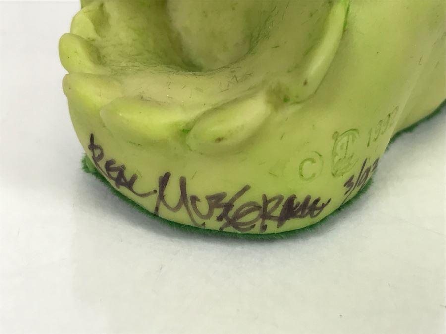 Hand Signed By Real Musgrave 3/93 - Whimsical World Of Pocket Dragons - Pocket Dragons And Friends Collectors Club - Complimentary Joining Piece - The Key to My Heart - 1992 Real Musgrave, CWS, LOL Limited - Made in UK [MV $150-$175 Unsigned] [Photo 9]