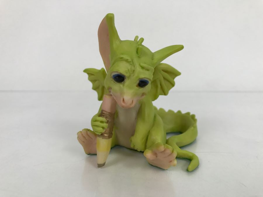 Hand Signed By Real Musgrave - Whimsical World Of Pocket Dragons - Scribbles - 1989 LLLLL [MV $70-$100 Unsigned]  [Photo 2]