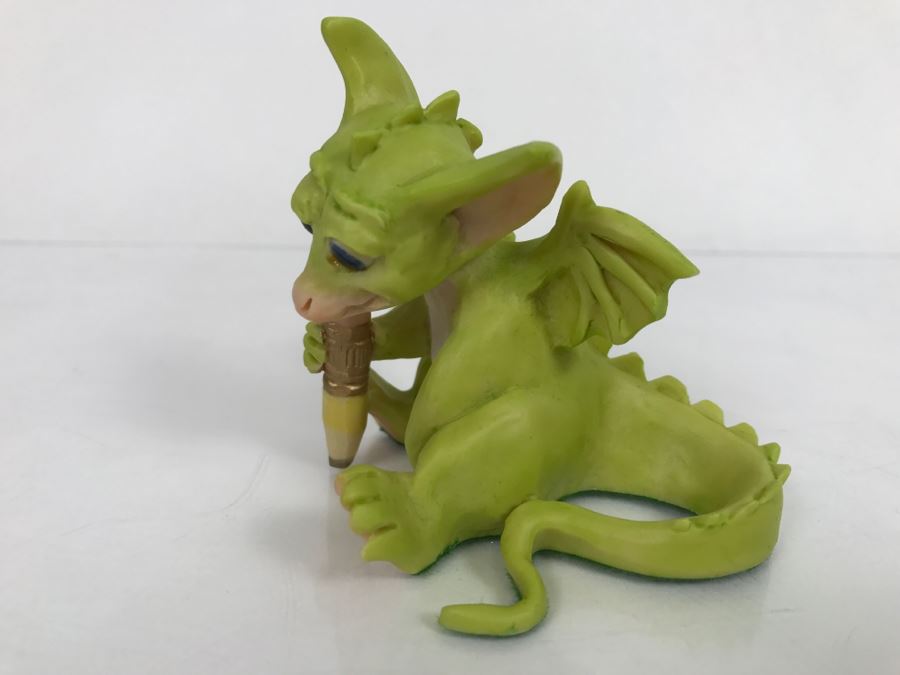 Hand Signed By Real Musgrave - Whimsical World Of Pocket Dragons - Scribbles - 1989 LLLLL [MV $70-$100 Unsigned]  [Photo 4]