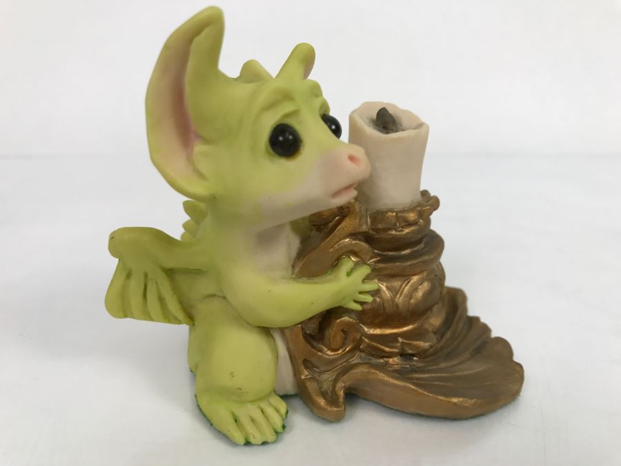 Whimsical World Of Pocket Dragons - Its Dark Out There - 1994 Real Musgrave, CWS Ltd/CWA Ltd - Hand Made in UK [MV $50-$75] [Photo 4]