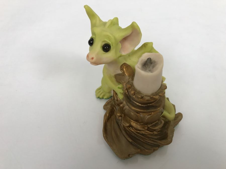 Whimsical World Of Pocket Dragons - Its Dark Out There - 1994 Real Musgrave, CWS Ltd/CWA Ltd - Hand Made in UK [MV $50-$75] [Photo 9]