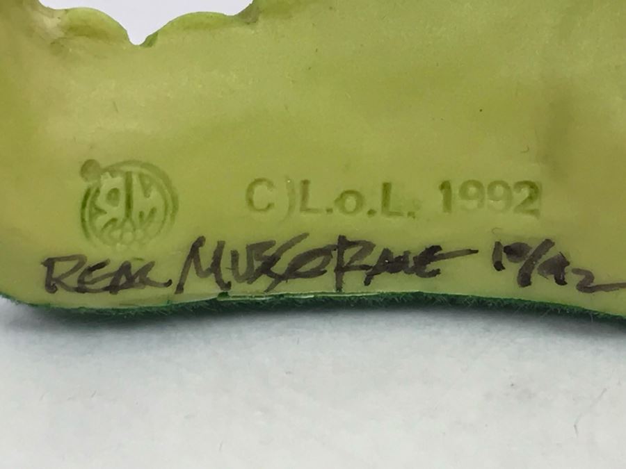 Hand Signed By Real Musgrave 10/92 - Whimsical World Of Pocket Dragons - Zoom Zoom - 1992 LOL - Made In UK [Photo 9]