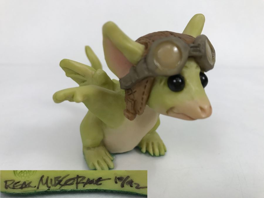 Hand Signed By Real Musgrave 10/92 - Whimsical World Of Pocket Dragons - Zoom Zoom - 1992 LOL - Made In UK [Photo 1]