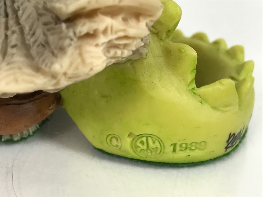 Hand Signed By Real Musgrave Pocket Dragon Figurine 1/94 - Whimsical World Of Pocket Dragons - Do I have To? - 1989 Real Musgrave, CWS, LOL Limited - Hand Made in UK [MV $60-$80 Unsigned] [Photo 5]