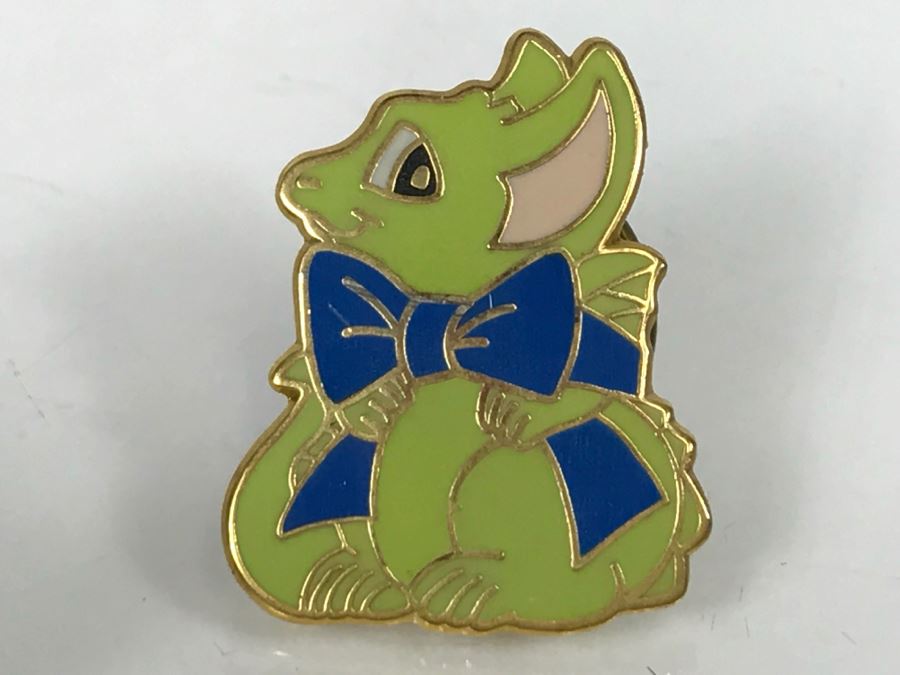 Whimsical World Of Pocket Dragons - Pin - Little Bit - 1993 Real Musgrave, CWS LOL Limited - Hand Made in UK - 100% Lead Free Pewter - Plus Additional Enameled Pin [Photo 7]