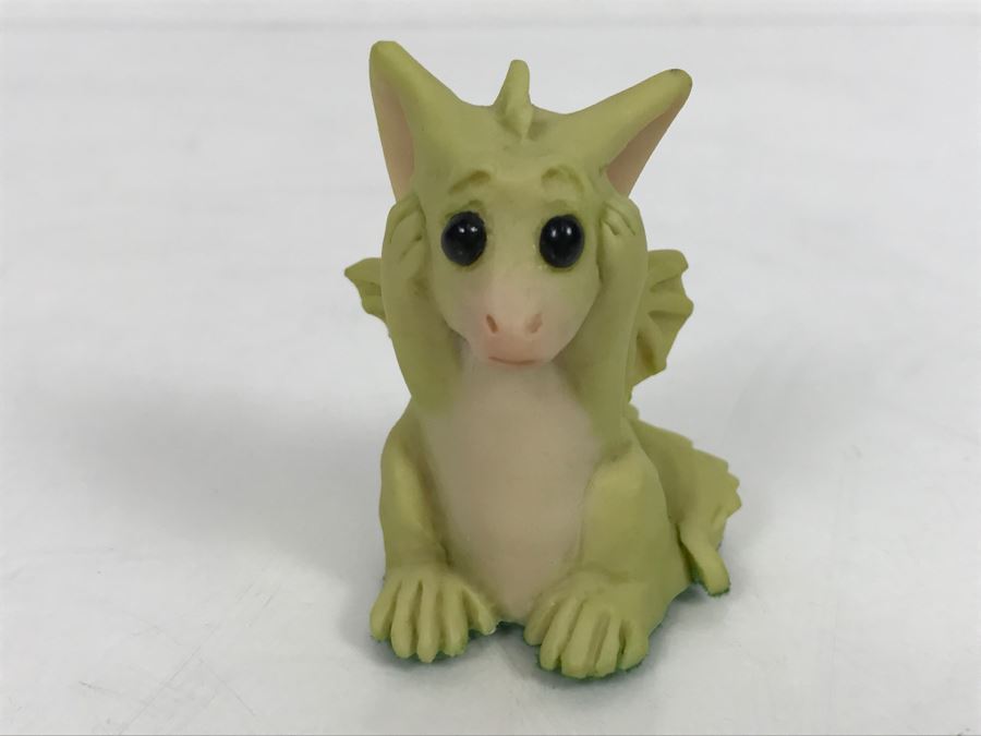 Hand Signed By Real Musgrave 1/94 - Whimsical World Of Pocket Dragons - Oops! - 1992 LOL [MV $30-$40 Unsigned] [Photo 2]